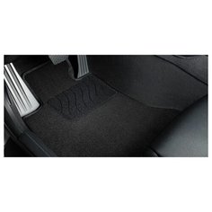 Ворсовые LUX коврики в салон Seintex для Infiniti QX70 (FX37, FX50) 2008-н. в. (черные, 86336)