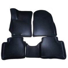 3D Eva эва коврики с бортиками Hyundai Solaris Солярис II с 2017г, Киа Рио 4 Kia Rio Carply