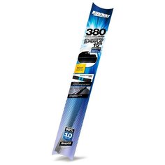 Щетка стеклоочистителя бескаркасная RUNWAY Superflat 380 мм, 1 шт.