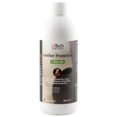 LeTech Крем для кожи салона автомобиля Leather Protection Cream, 0.5 л, 500 г, прозрачный