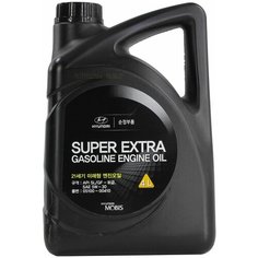 Масло моторное Hyundai/Kia 5W30 Super Extra SN/GF-3 (4л) Арт. 0510000410 Mobis