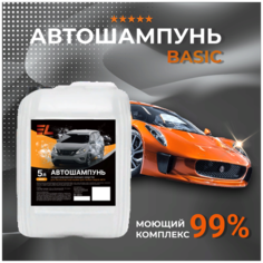 Автошампунь концентрат для бесконтактной мойки ENERGY LINE BASIC 5 л