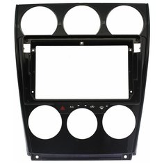 Переходная рамка Mazda 6 2002-2007 (9-дюймов) в комплекте с кабелем CANBUS черная Китай
