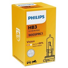 Лампа автомобильная галогенная Philips 9005PRC1 HB3 60W P20d 3200K 1 шт.
