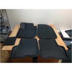 3D Eva коврики Renault Logan с бортами Рено Логан 2004-2015 Carply