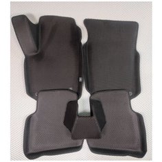 Автомобильные коврики с бортами EVA для Volkswagen Polo V/Фольксваген Поло 5(2009-2020г. в.)