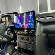 Рамка для установки 9" магнитолы в ВАЗ 2110, 2111, 2112 с старой панелью Нет бренда