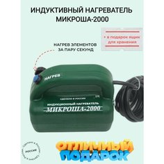 Индукционный нагреватель Микроша - 2000 + Кейс Наша Электроника
