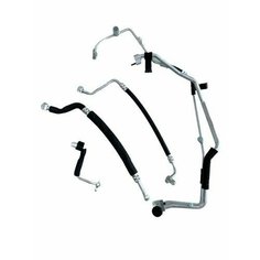 Трубки (шланги) кондиционера Halla, для Лада Приора, Lada Priora (полный комплект 4шт) Нет бренда