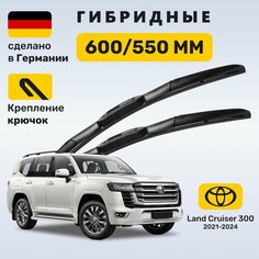 Дворники Лэнд Крузер 300, щетки Land Cruiser 300 (2021-2024) Zekkert