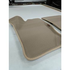 Новинка! Коврики Ева с Пресс Бортами на Lada Granta PRESS CITY_3D, бежевый SPC