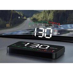 Проектор скорости спидометр на лобовое стекло OBD2 HUD Torino