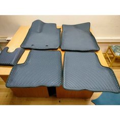 3D Eva коврики с бортами на автомобиль Renault Duster I 2010-2021 Эва коврики Рено Дастер Carply