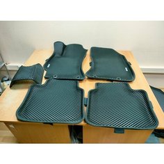 3D Eva коврики с бортами на автомобиль Subaru Outback 4 2009 - 2014 г Эва ковры для Субару Аутбек 4 Нет бренда