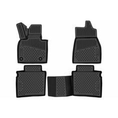 Коврики 3D в салон подходят для HONGQI HS5 2019 - 4шт. (полиуретан) / Хонги ХС5 Element