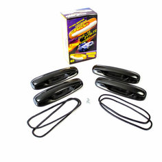 Ручки дверей Приора, ВАЗ 2110, 2111, 2112 передние задние евроручки Рысь, прокладки, болты, неокрашенные комплект 4шт.