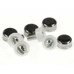 Болты крепления рамки номерного знака с колпачком 4 шт Vt Aa