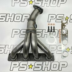 Выпускной коллектор паук 4-1 1.6l 16V под 2 датчика кислорода (вставка замены катализатора) для автомобилей ВАЗ, LADA Приора, Калина, Гранта, 2110, 2111, 2112, 2114, 2170, 2172, (комплект с прокладками, гайками, болтами,) ТЗСК