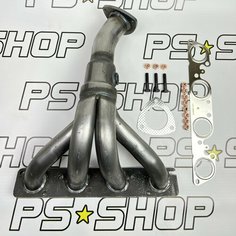 Выпускной коллектор паук 4-1 1.6l 16V под 1 датчик(вставка замены катализатора) для автомобилей ВАЗ, LADA Приора, Калина, Гранта, 2110, 2111, 2112, 2114, 2170, 2172 Евро-2 (комплект с прокладками, гайками, болтами,) ТЗСК