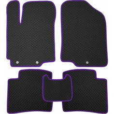 ЕВА (EVA) коврики для Киа Рио 3 / KIA RIO 3 2011 - 2017 EVAGoods