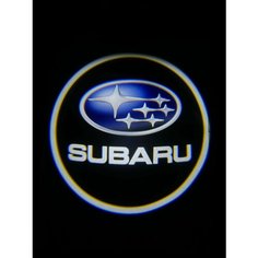 Подсветка с логотипом (проекция), беспроводная в двери для Subaru 2 шт Zareq