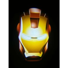 Подсветка с логотипом (проекция), беспроводная в двери IronMan 2 шт Zareq