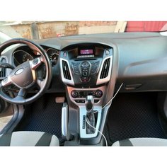 Автомобильные коврики EVA для Ford Focus III с 3D лапой, черный SPC