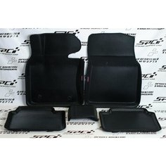 Новинка! Коврики Ева с Пресс Бортами на Toyota Camry c 2017 по 2021г (XV70) ПРЕМИУМ_3D, черный SPC