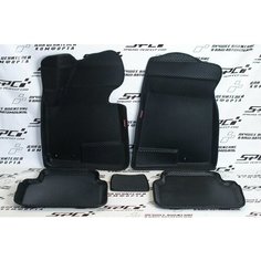 Новинка! Коврики Ева с Пресс Бортами на KIA SPORTAGE III, ПРЕМИУМ_3D, черный SPC