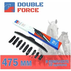 Щетка стеклоочистителя гибридная DFHY19 (475 мм.) Double Force