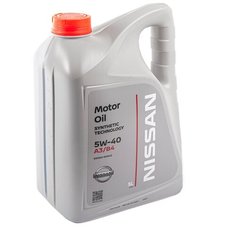 Синтетическое моторное масло Nissan 5W-40 FS A3/B4, 5 л