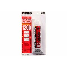Герметик Силиконовый Белый 85гр Abro Ss-1200-Wht-3 ABRO арт. SS-1200-WHT-3