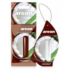 Ароматизатор на зеркало Areon Liquid жидкий кокос 5 мл
