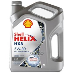 Масло SHELL HELIX HX8 5w30 ECT SN/C3, 504/507, (синт) 4л мотор, 550048035