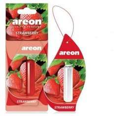 Ароматизатор на зеркало Areon Liquid жидкий клубника 5 мл