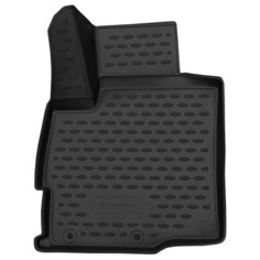 Коврик 3D в салон подходит для MITSUBISHI Outlander, 2012-2015, 2015-, 2 WD, передний левый, 1 шт. (полиуретан) / Митсубиси Аутлендер Autofamily