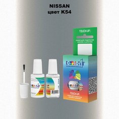 Автоэмаль Color1 в наборе (краска+лак) Nissan K54 Urban Silver, 20 мл