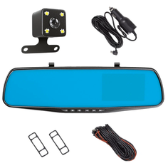 Зеркало-видеорегистратор с камерой заднего вида Blackbox DVR Vehicle Full HD 1080