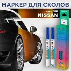 Автоэмаль Color1 в наборе (лак+маркер) Nissan EBB - Orange, Copper Blaze, Monarch Orange, Moab Sunset