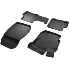 Коврики резиновые в салон 3D PREMIUM для Renault Kaptur (2020-) NEW Srtk