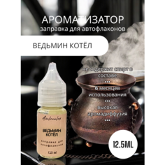 "Ведьмин котёл" Ароматизатор для заправки авто флаконов (Концентрат), 12,5 мл Axalenalex