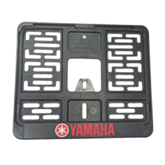 Рамка номера с логотипом Yamaha на мотоцикл скутер мопед квадроцикл для мотоциклиста, красная FRM
