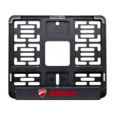 Рамка номера с логотипом Ducati на мотоцикл скутер мопед квадроцикл для мотоциклиста, красная FRM