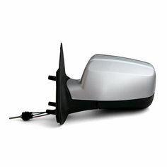 Зеркало левое на Лада Гранта Калина тросовый привод, цвет Платина Sa Li Na