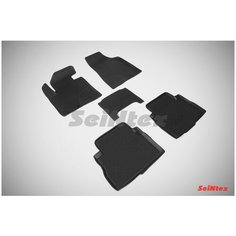 Резиновые коврики с высоким бортиком KIA Sorento 2009-2012 / Киа Соренто с 2009 года Sei Ntex