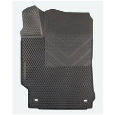 Коврик Автодрайвер для Toyota Camry Тойота Камри VII XV50 2011-2018 водительский резиновый с бортом, соты Avtodriver