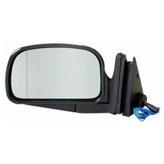 Зеркало боковое левое ВАЗ 2104, 2105, 2107 модель ЛТА-5 БО с тросовым приводом регулировки, с асферическим противоослепляющим отражателем нейтрального тона и системой обогрева. Политех Инструмент