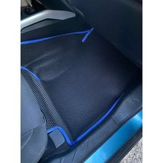 Автомобильные коврики EVA 3D с бортами Mitsubishi ASX 1 поколения, Лев. р.