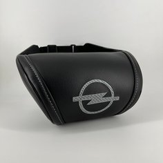 Автомобильная подушка под шею на подголовник с вышивкой для Opel. Аксессуары в автомобиль. Brave Elephant