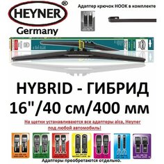 Щетка стеклоочистителя 16" / 40см / 400мм HYBRID Гибрид Alca